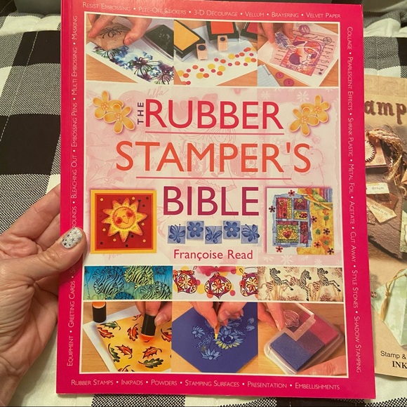 Two Rubber Stamping How-to Books - Picture 3 of 4